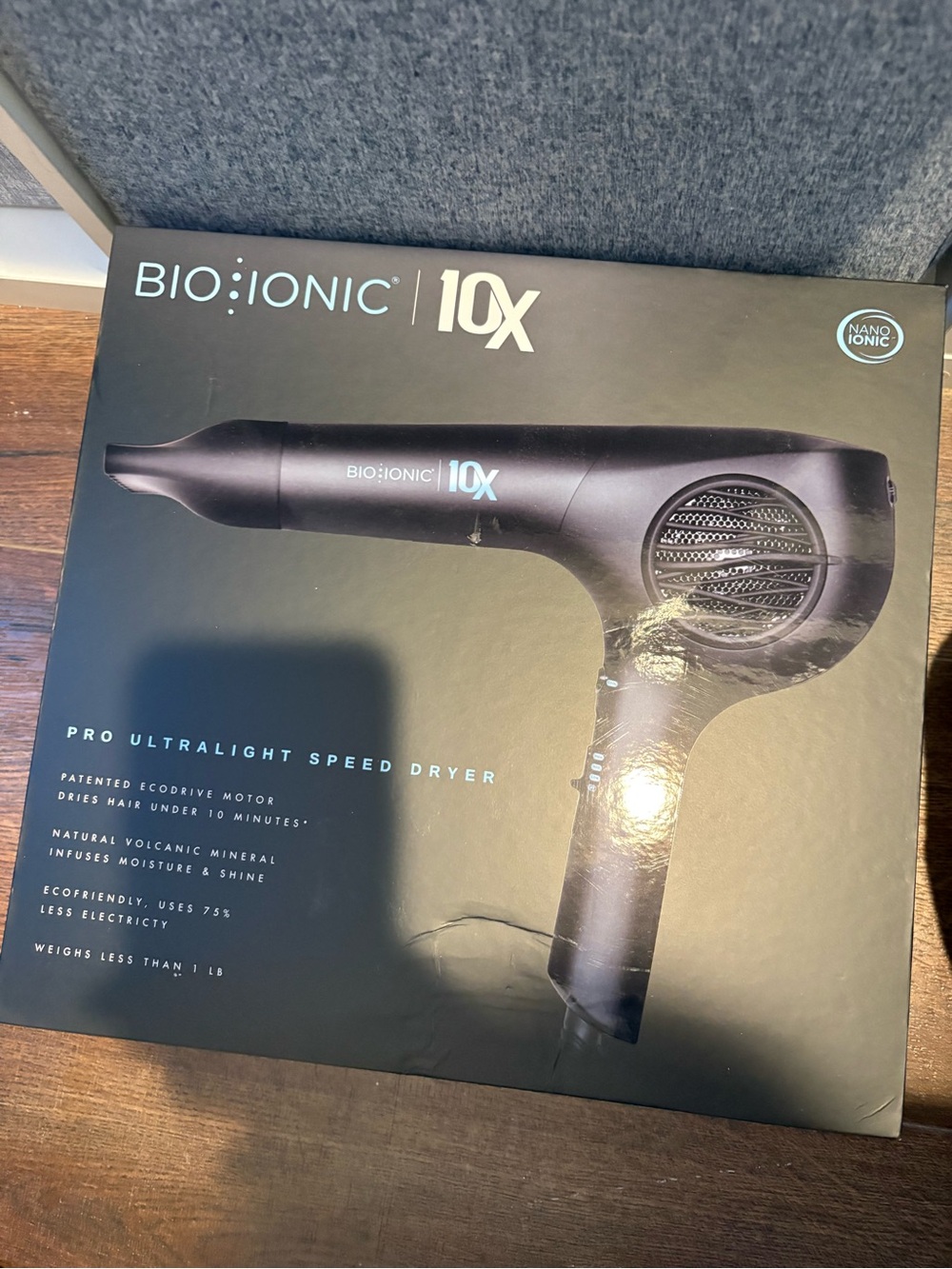 Bio Ionic 10X Pro Ultralight Speed Dryer - Black